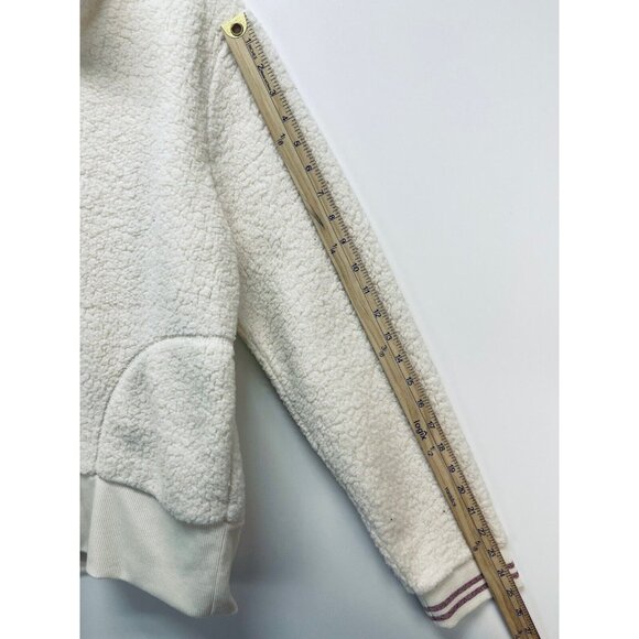 NEW Xersion Women’s Sweater Quitter Zip Soft Touch White Size M Comfort Waist - Picture 9 of 10